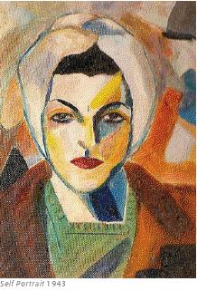 An artwork by Choucair