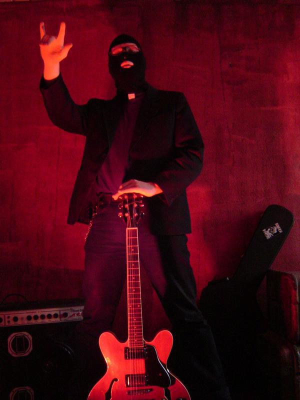 A picture of Reverend Elvis