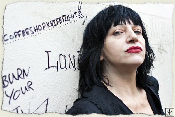 A picture of Lydia Lunch by Carl Batson