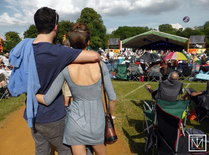 A picture from Cambridge Folk Festival