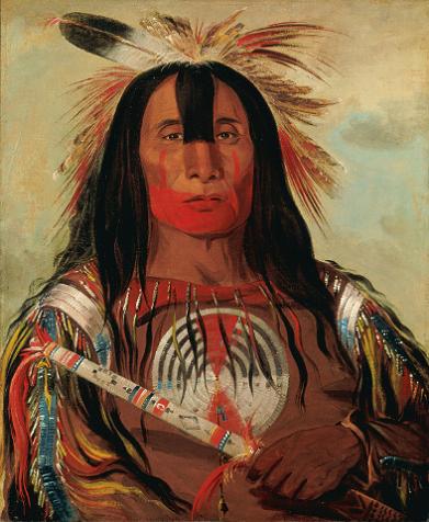 A picture by George Catlin
