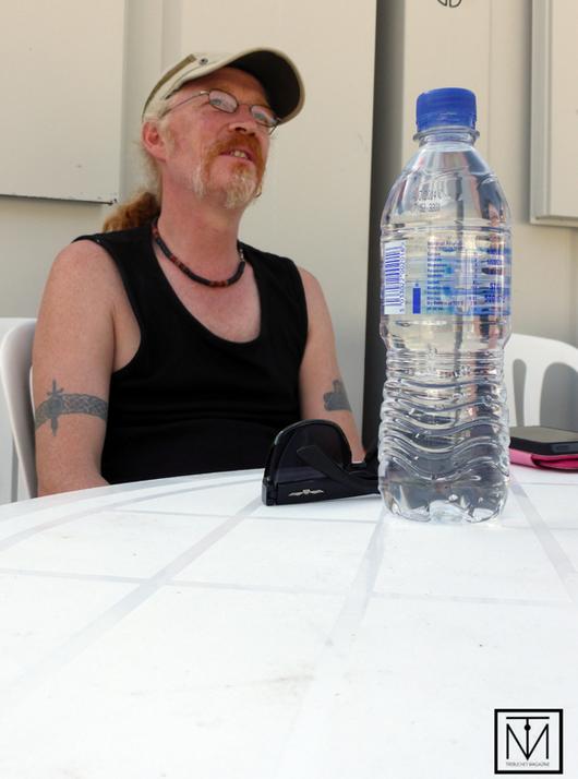 A picture of Simon Friend from The Levellers