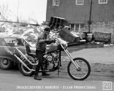 A picture of a biker by Jim Miteff