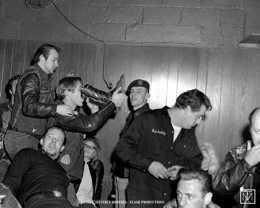 A picture of bikers by Jim Miteff