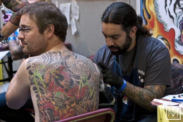 A picture of London Tattoo Convention by Carl Byron Batson