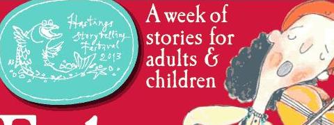 A poster for Hastings Storytelling Festival