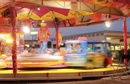 A picture of a carousel by Sean Keenan