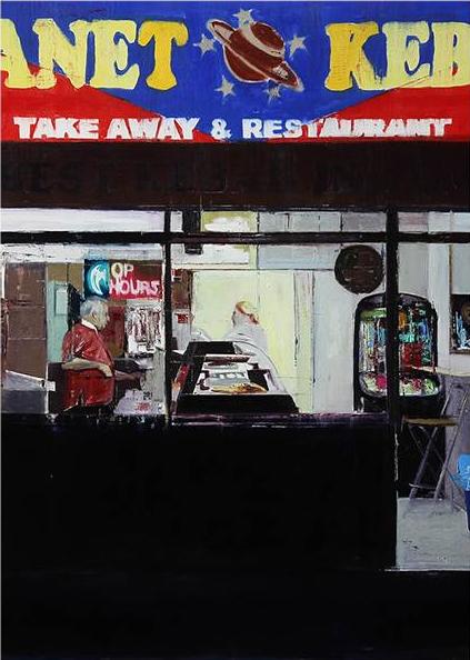 A painting by Brett Armory