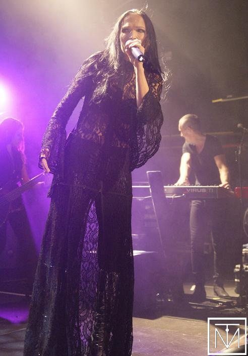 A photograph from Tarja Turunen London show by Tim Hall