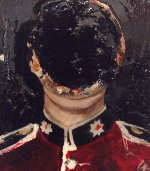 Caroline Piteira, masked