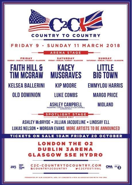 c2c lineup poster 2018