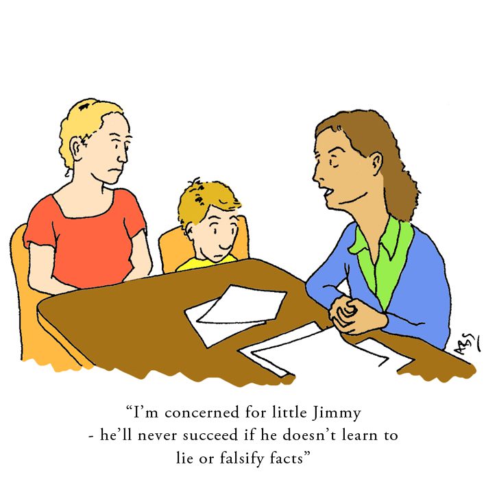 Education: Satirical Saturday Cartoon on Art by Alex Brenchley 2018