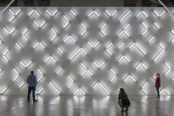 installation of neon lights