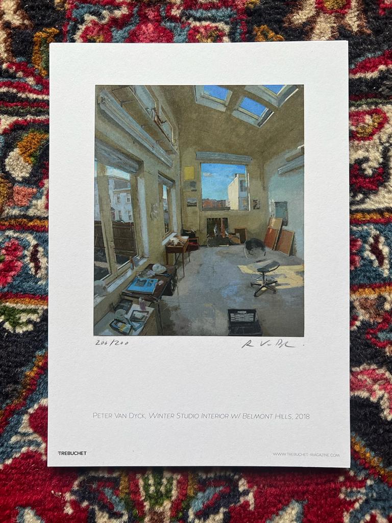 Print Shot Winter Studio Peter Van Dyck
