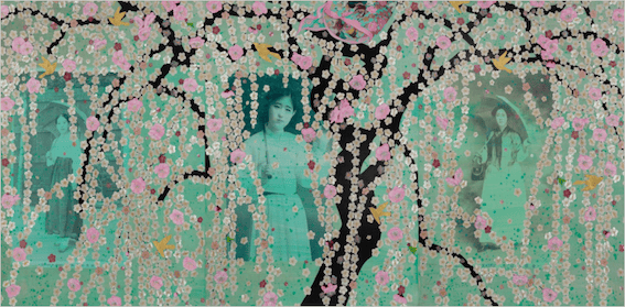 Artwork entitled Giseang, by Oh Myung Hee at Nairobi National Museum