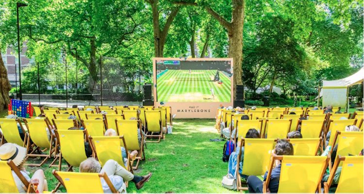 Acclaimed poet Cecilia Knapp shares how creativity can be self-care – “Summer in the Square” serves up free Wimbledon and a celebration of food, culture and community