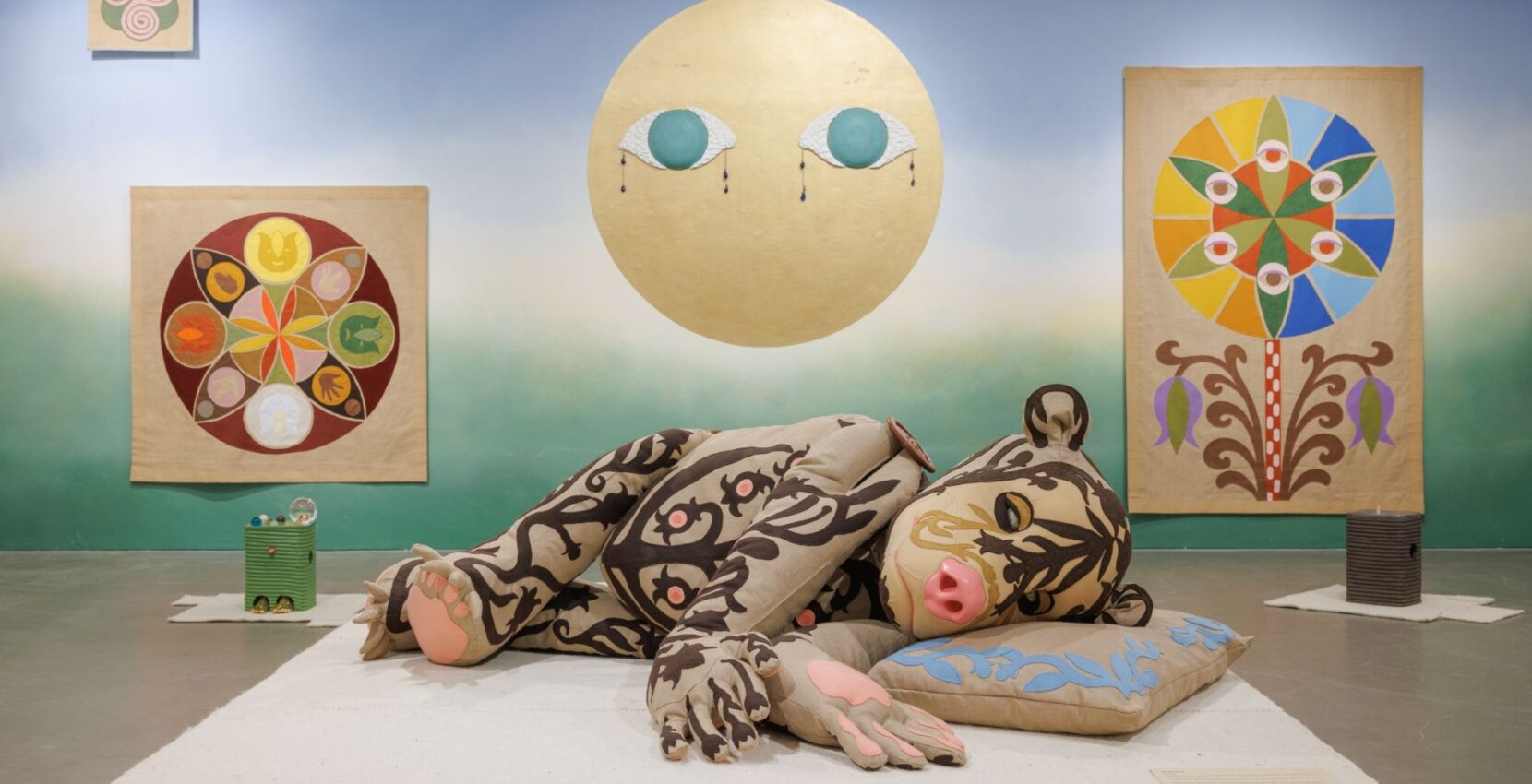 Jonathan Baldock, Held, 2026 (Installation View) at Arnolfini. Courtesy of the artist and Arnolfini. Photography by Dan Weill.