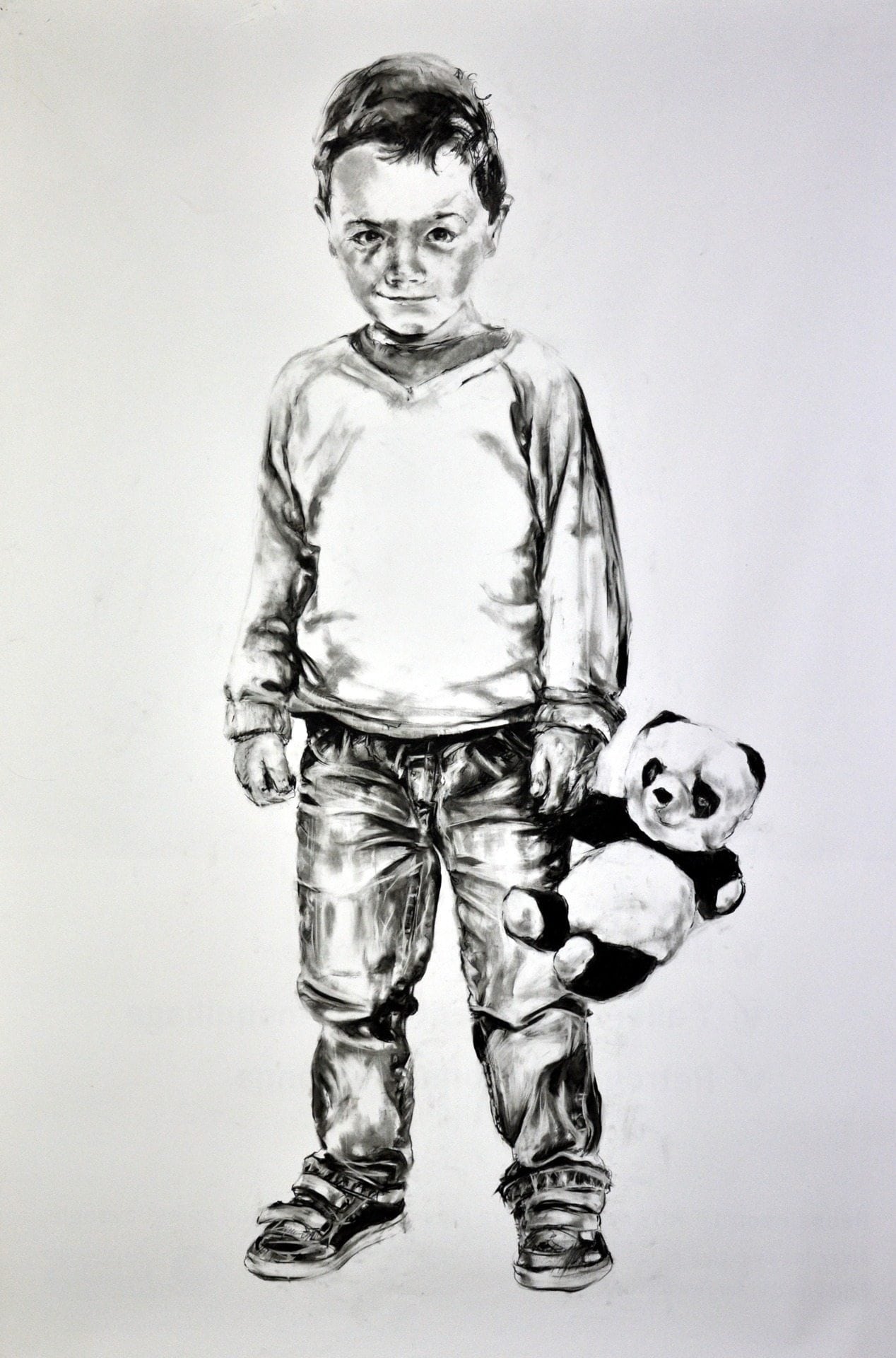 Frank Rannou, 'Marceau', Pencil on paper