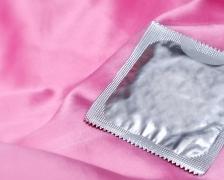 A picture of a condom