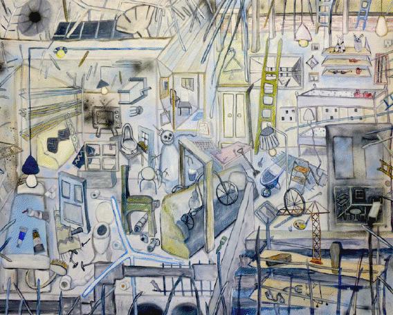 A painting by Celina Teague