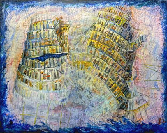 A painting by Celina Teague