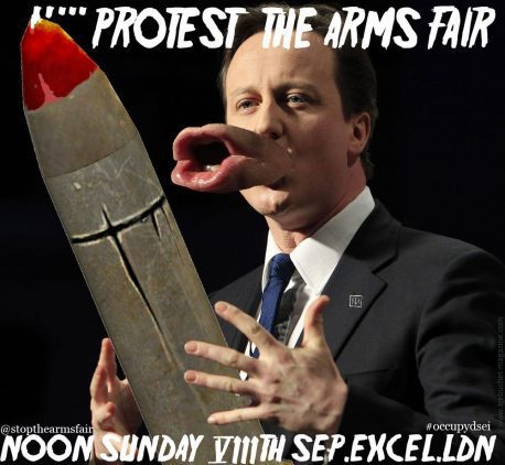 Trebuchet Magazine - Cameron - occupy dsei