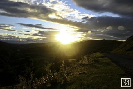 A picture of a sunset by Carl Byron Batson