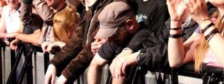 A picture of some sleepy teenagers