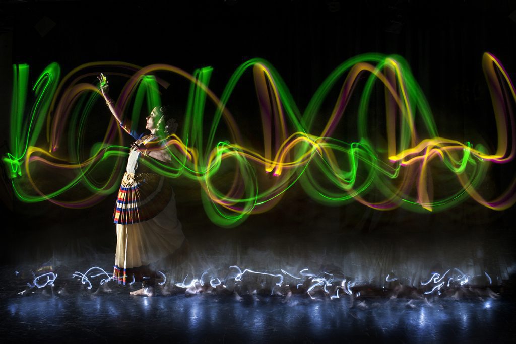 dance captured in light