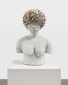 stone bust sculpture