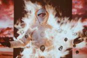 film still of person on fire