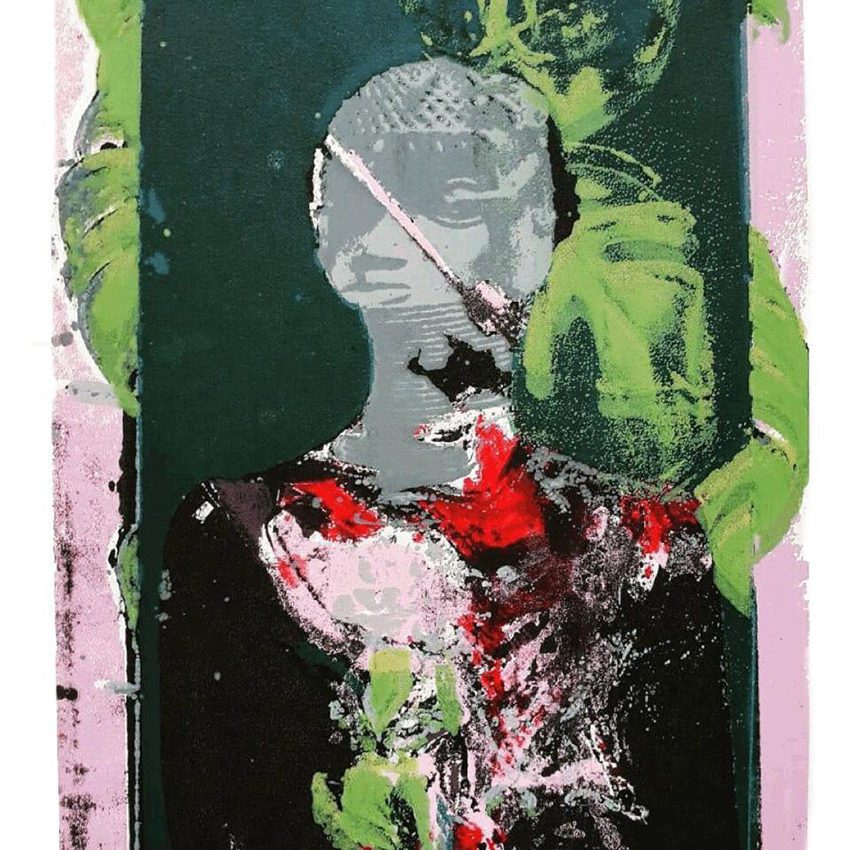mixed media artwork