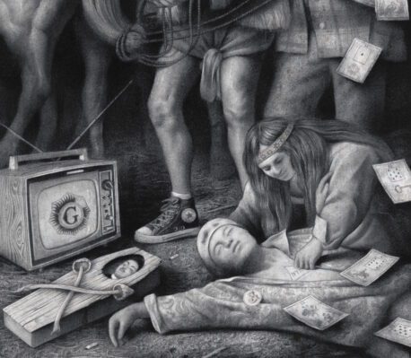 Sverre Malling, Hirams Death (detail), 2024