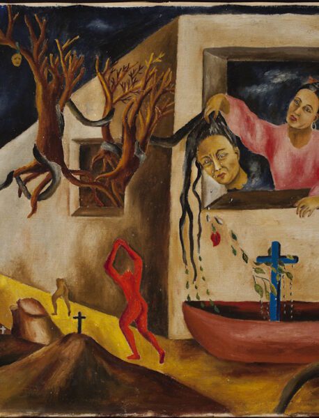 Maria Izquierdo, Dream and Premonition 1947. Rocio and Boris Hirmas Collection.
